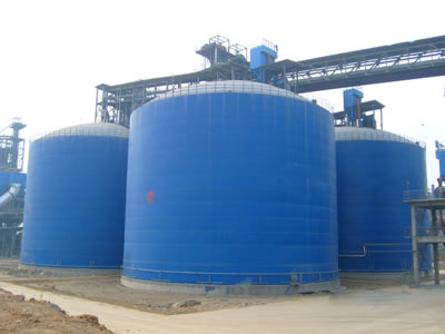 铁山港水泥钢板库改造