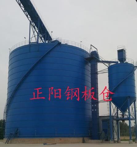 铁山港大型矿粉钢板库